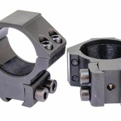 Colliers de montage rail 11 mm double serrage BTR diam 30