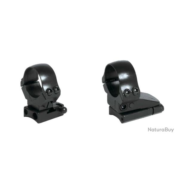 Montages pivotants � colliers � 25,4 mm. Brown Battue