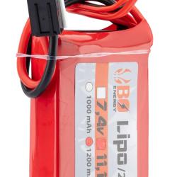 1 stick batterie Lipo 3S 11.1V 1200mAh 25C
