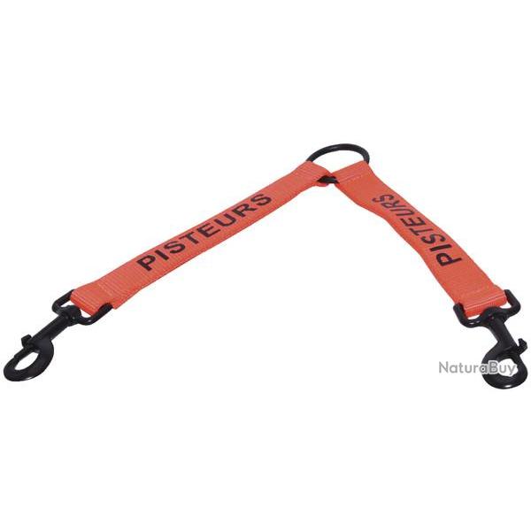 COUPLEUR PISTEURS NYLON ORANGE 20CM X 25MM