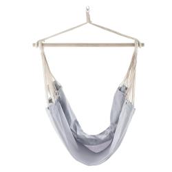 Hamac fauteuil suspendu chaise de jusqu'&agrave; 150 kg lilas 03_0005226