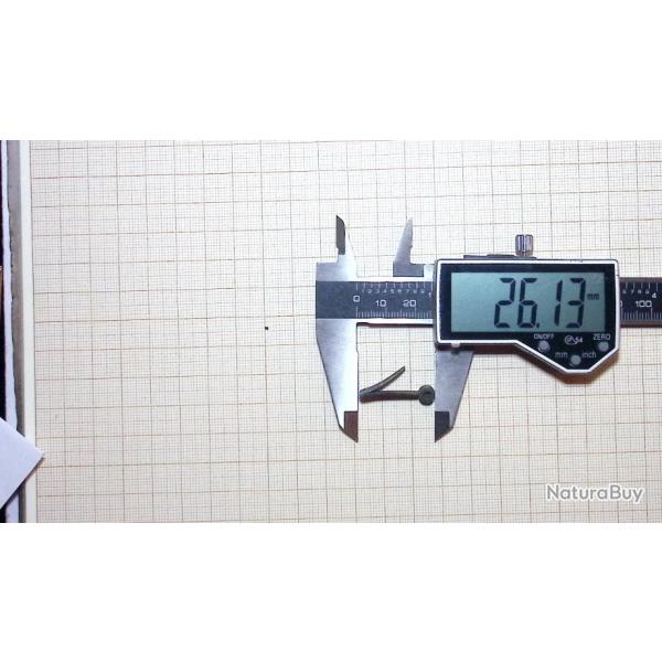 Ressort de d�tente � Percussion -Silex pour platine n�62  L.26 mm