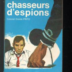 chasseurs d'espions du colonel oreste pinto j'ai lu bleu