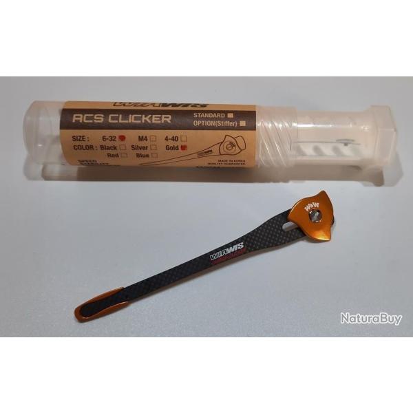 Clicker Win&Win Carbon Wiawis Acs A Visser Gold