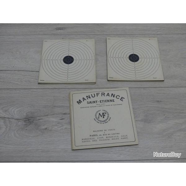 lot de 30 cibles Manufrance