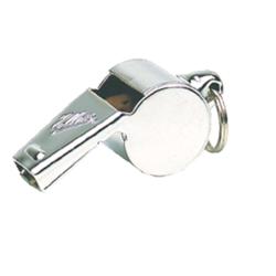 Sifflet en cuivre nickel&eacute; &agrave; roulette - Elless