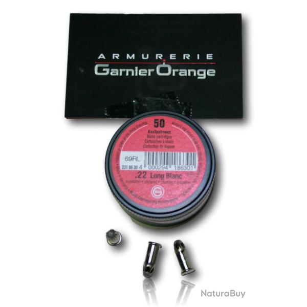 CARTOUCHE A BLANC 22LR GECO BTE 50