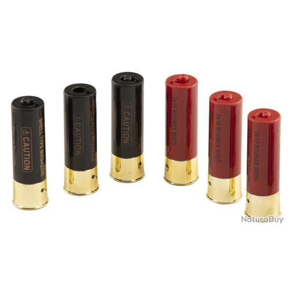 Pack de 6 cartouches 30 billes pour fusil � pompe STF12