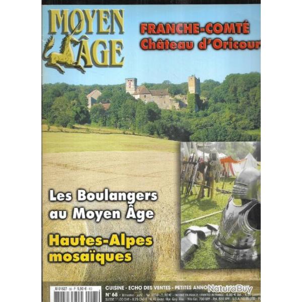 moyen-age 68 ,h�raldique , cuisine m�di�vale , botanique , numismatique Revue heimdal ,moyen age
