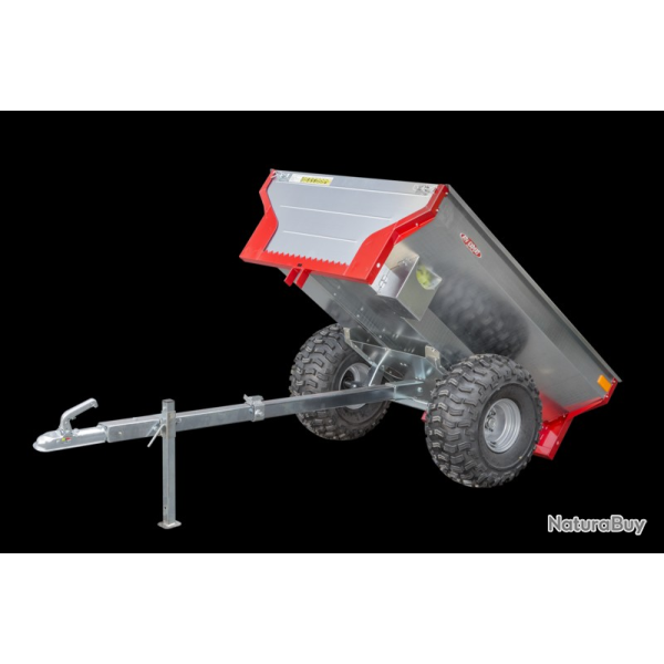 REMORQUE BASCULANTE avec v�rins QUAD ULTRATEC PRO