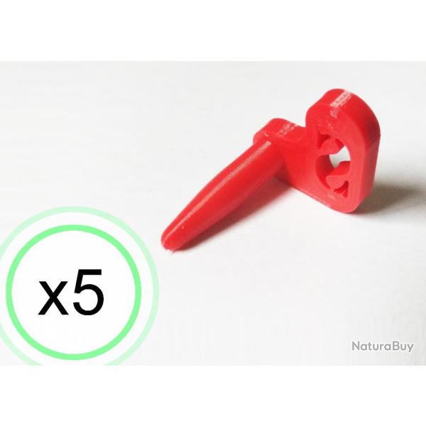 Drapeau t�moin de chambre vide (lot de 5 pi�ces)