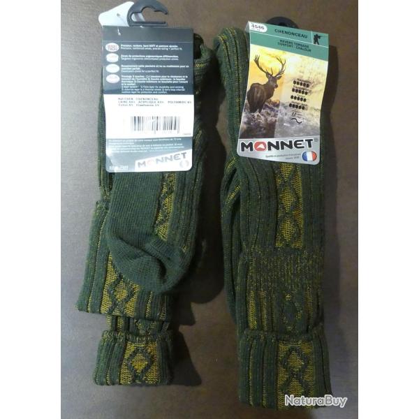 CHAUSSETTE CHENONCEAU VERT/JAUNE MONNET 39/40