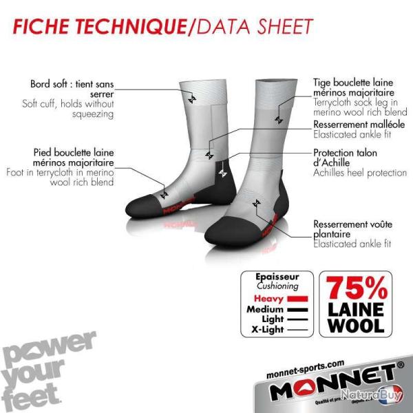 CHAUSSETTE TREK COMFORT 45/46