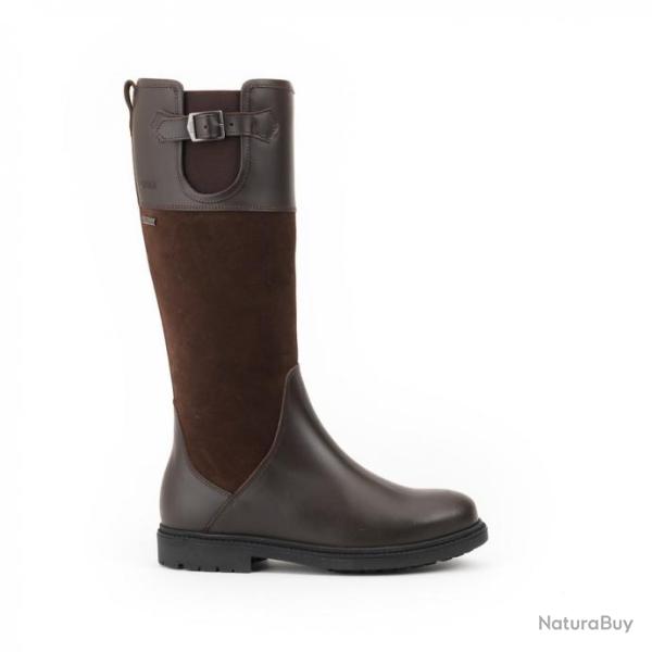 BOTTES DE CHASSE AIGLE PARFIELD EN CUIR FEMME AIGLE
