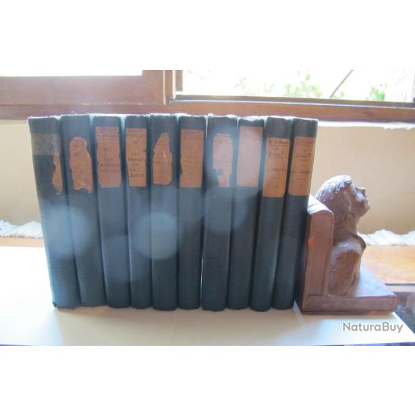 la chasse aux hommes de Paul Vialar Edition originale en 10 vol in 12