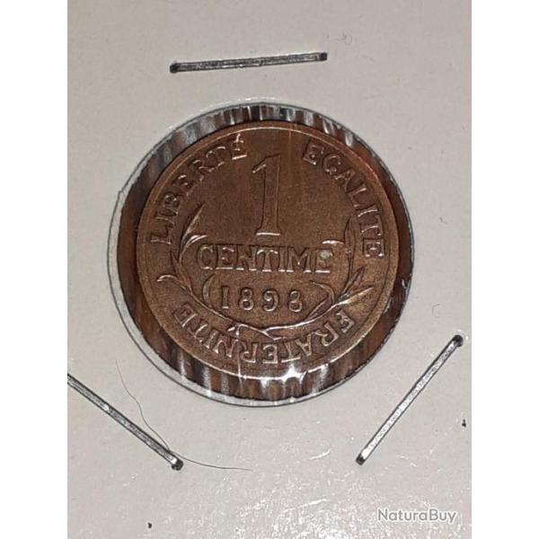 1 centimes Dupuis 1898 en sup
