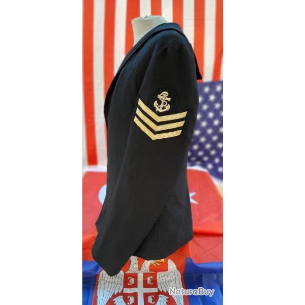 Royal Navy - Vareuse d'un Quartier-Ma�tre Chef