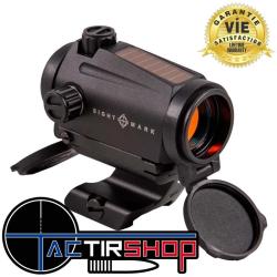 Point rouge de chasse Sightmark Element 1x22 avec alimentation solaire + pile