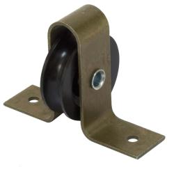 Poulie piton plastique &agrave; chappe