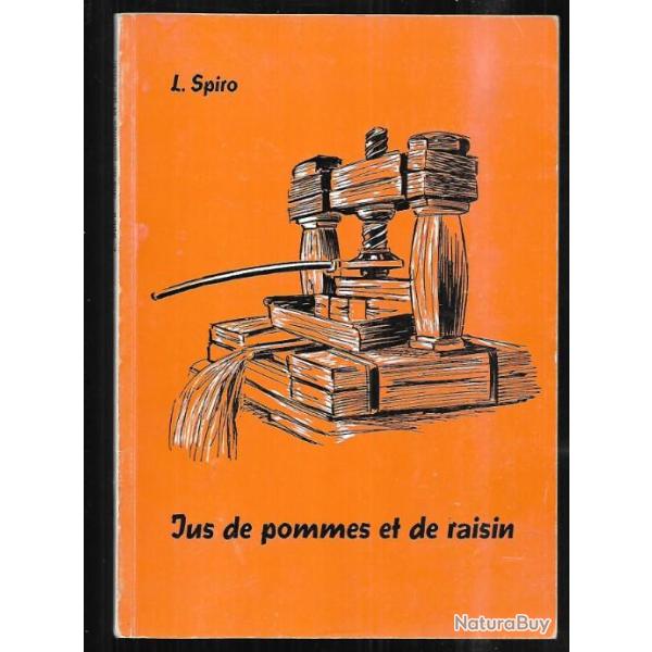 jus de pommes et de raisin de l.spiro