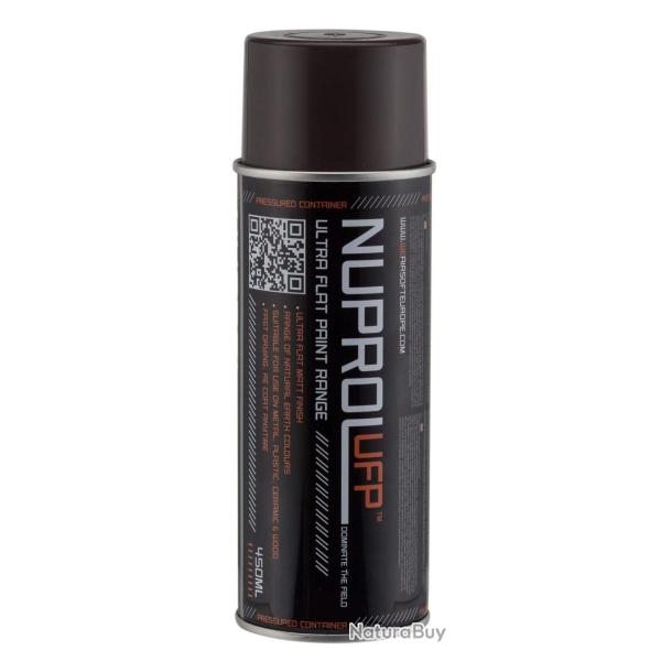 Bombe de peinture couleur marron