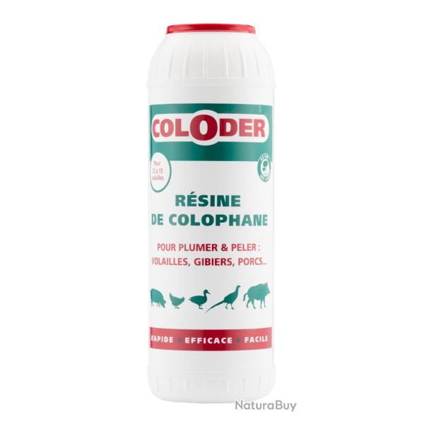Plumaison : R�sine de Colophane