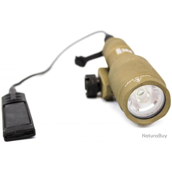 Lampe tactical pistolet nx600s tan - Nuprol