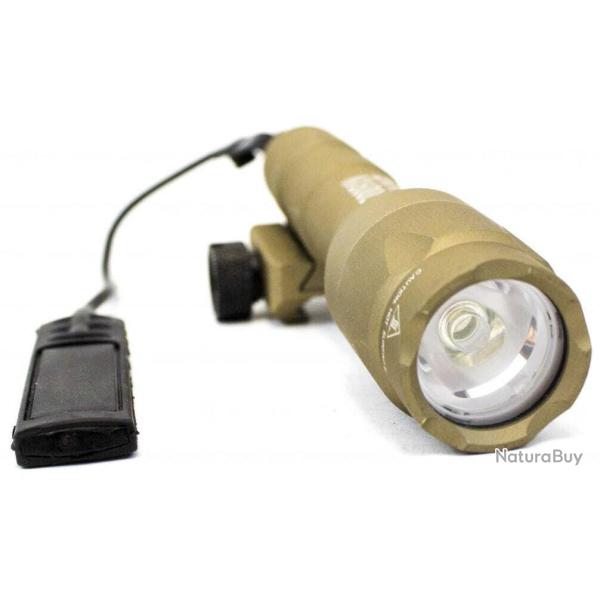 Lampe tactical pistolet nx600l tan - Nuprol