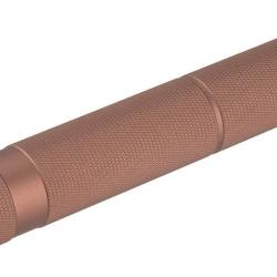 Silencieux aluminium 195mm Knurled Mock Dark Earth