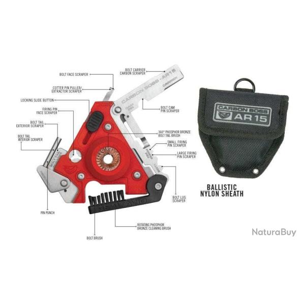 Real Avid outil de nettoyage carbone AR15