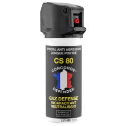 A&eacute;rosol Concorde Defender Gaz CS 80 50 ML