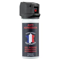 A&eacute;rosol Gel Poivre Anti Agression 50 ML Concorde Defender
