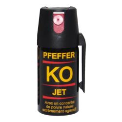 A&eacute;rosol lacrymog&egrave;ne poivre KO JET [40 ml]