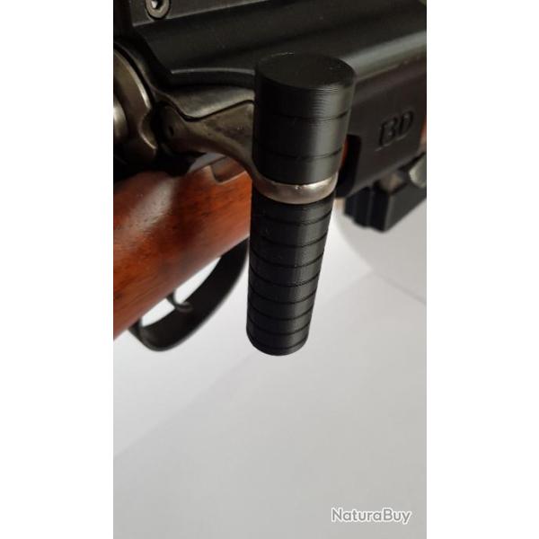 Levier d'armement stri� pour Schmidt Rubin 1889, 96/11, G11, K11 et K31