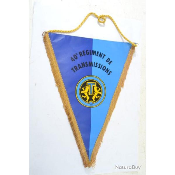 Fanion 40e RT 40 R�giment de Transmissions