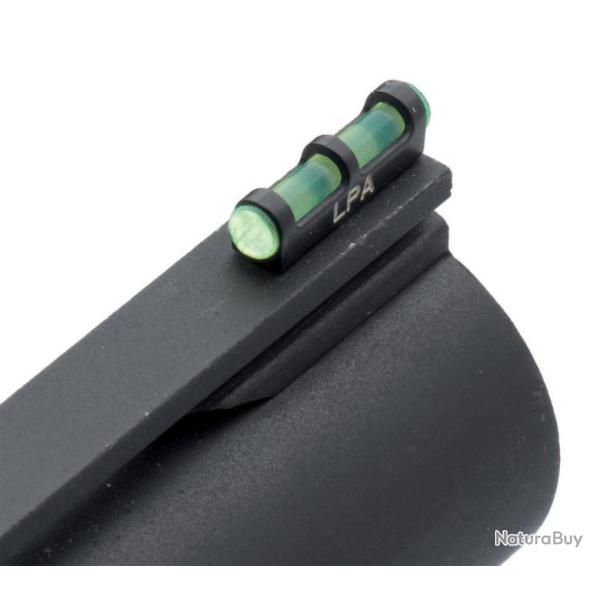 LOT DE 5 GUIDONS FIBRE OPTIQYE LPA 3 MM. 1 VERT 1 JAUNE 3 ROUGES