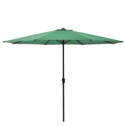 Parasol de jardin r&eacute;sistant au rayonnement UV imperm&eacute;able polyester acier 300 cm vert 03_0005911