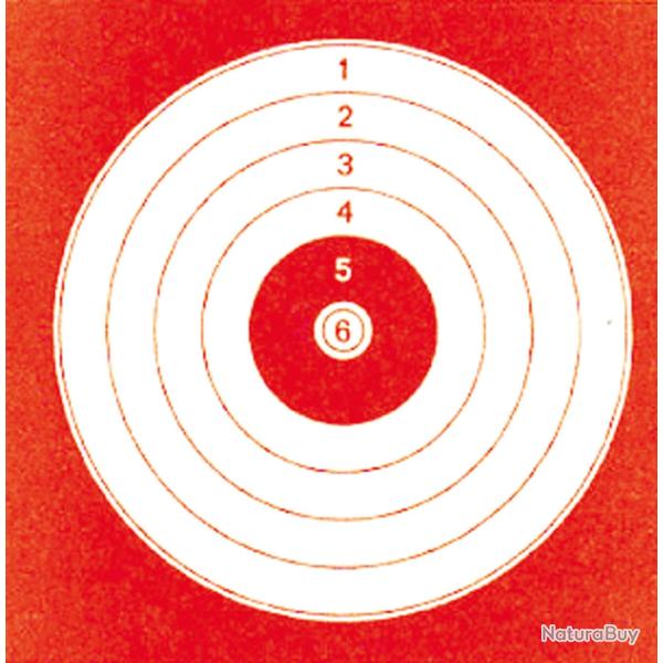 1000 cibles cartonnes 14 x 14 cm loisirs