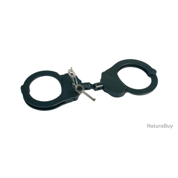 Menottes noires double verrou