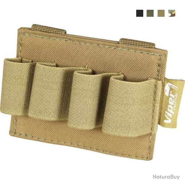 Porte cartouche Molle 4 emplacements