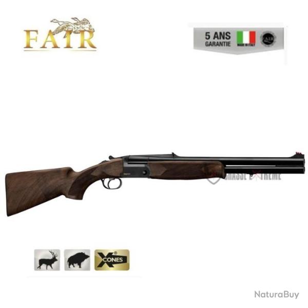 Fusil FAIR Premier Traqueur Slug Battue Extracteur Cal.12/76 55cm - Mono d�tente