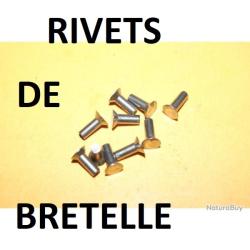 10 rivets de bretelle enrouleur MANUFRANCE ROBUST IDEAL PERFEX - VENDU PAR JEPERCUTE (d5t238)