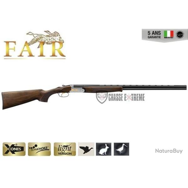 Fusil Superpos� FAIR Classic Ergal Extracteur Bascule Silver Cal.410/76