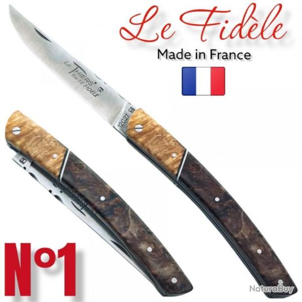 COUTEAU THIERS LE FIDELE FRANCE BOIS PRECIEUX COUTEAU  LAGUIOLE N�1