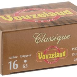 Cartouches Vouzelaud - Classique petit culot - Cal. 16/65 N&deg;7