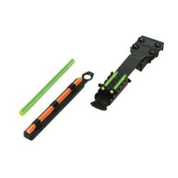 Ensemble de vis&eacute;e Tombuster II hausse et guidon - Hi-Viz
