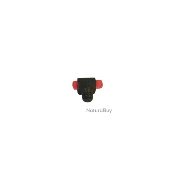 Guidon fluo micro rouge � visser.Diam. 2,6 mm