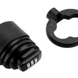 Support mural pour arme avec verrou &agrave; combinaison int&eacute;gr&eacute;