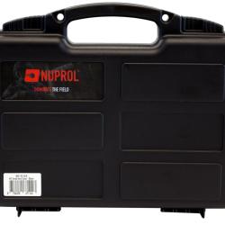 NUPROL - Mallette pour arme de poing mousse pr&eacute;d&eacute;coup&eacute;e