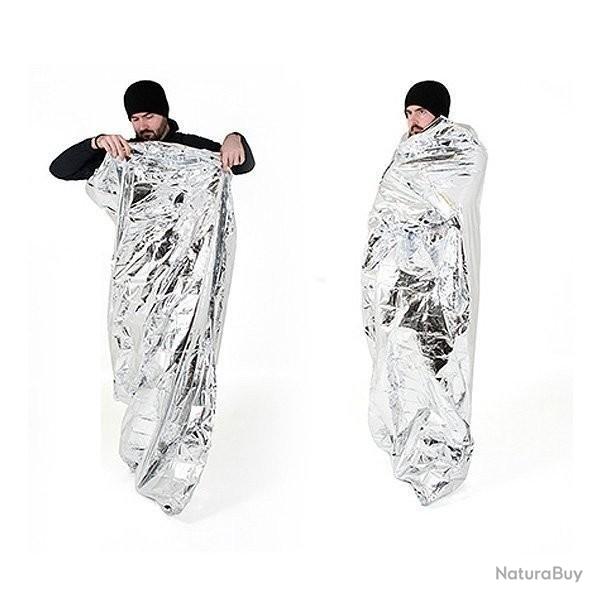 2 Sacs de couchage de survie isothermique Surviva neufs